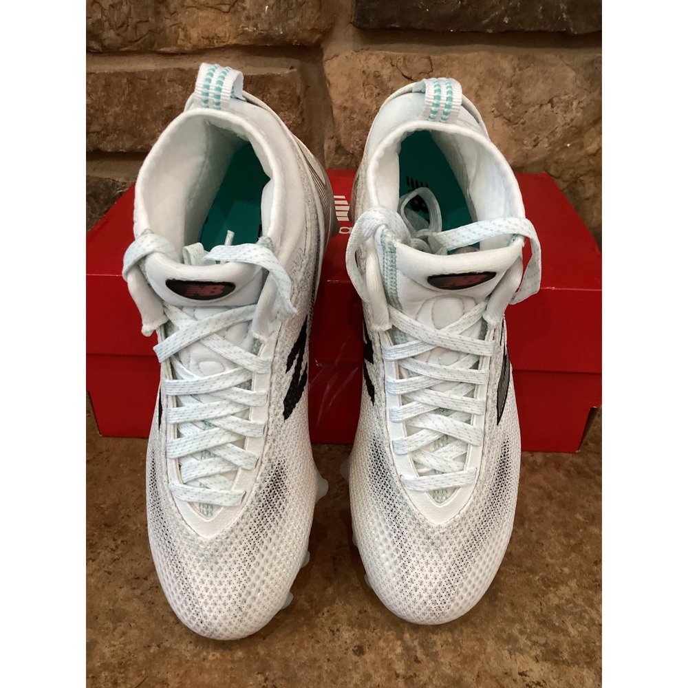 New Balance FreezeLX v5 Lacrosse Cleats White Black WFREEZW5 Womens 8 Mens 6.5 - Picture 3 of 8